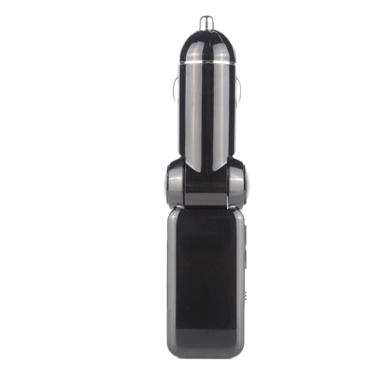 BC-06 ชุดอุปกรณ์ติดรถยนต์ Bluetooth เครื่องส่งสัญญาณ FM เครื่องเล่น MP3 ในรถยนต์พร้อมจอแสดงผล LED 2 เครื่องชาร์จ USB และฟังก์ชั่นแฮนด์ฟรี, BC06