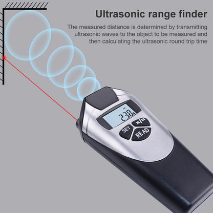 เครื่องวัดระยะอัลตราโซนิก Laser Point (2-60 ฟุต)