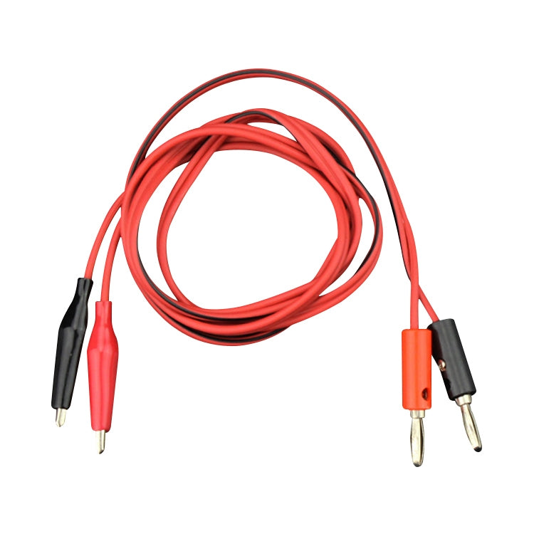 Banana Plug to Alligator Clip Wire Test Cable ความยาว: 1 ม