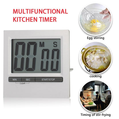 Kitchen Craft จอแสดงผลขนาดใหญ่จับเวลาถอยหลังแบบดิจิตอล, Countdown Timer