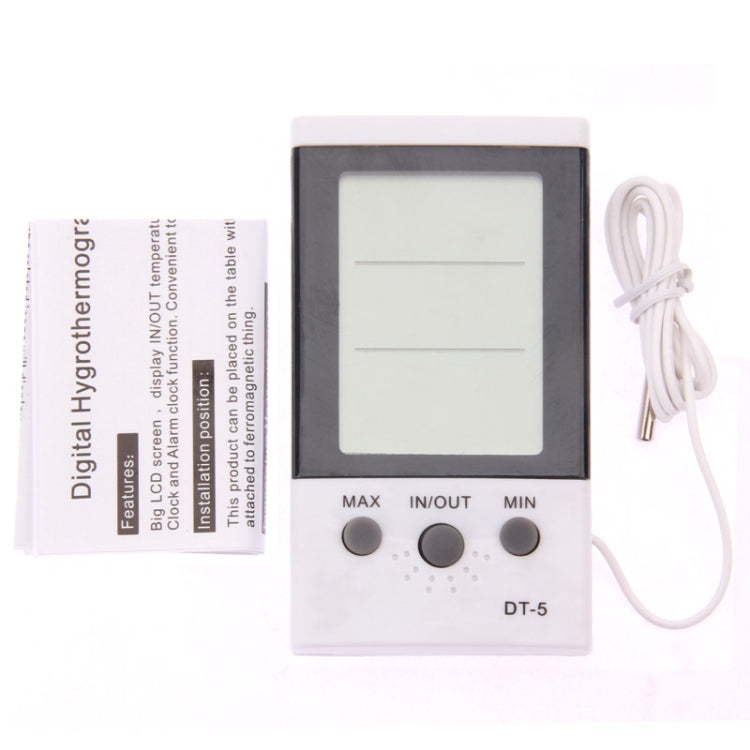 เครื่องวัดความชื้นสัมพัทธ์ดิจิตอล, เทอร์โมไฮโกรมิเตอร์ DT-5, DT-5