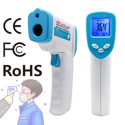 DT8018 เครื่องวัดอุณหภูมิอินฟราเรดร่างกายหน้าผากแบบไม่สัมผัส ช่วงอุณหภูมิ: 32.0 องศา C - 42.5 องศา C, XE-805B
