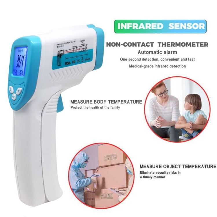 DT8018 เครื่องวัดอุณหภูมิอินฟราเรดร่างกายหน้าผากแบบไม่สัมผัส ช่วงอุณหภูมิ: 32.0 องศา C - 42.5 องศา C, XE-805B