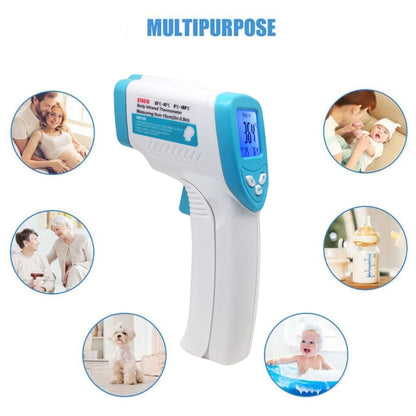 DT8018 เครื่องวัดอุณหภูมิอินฟราเรดร่างกายหน้าผากแบบไม่สัมผัส ช่วงอุณหภูมิ: 32.0 องศา C - 42.5 องศา C, XE-805B