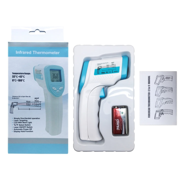 DT8018 เครื่องวัดอุณหภูมิอินฟราเรดร่างกายหน้าผากแบบไม่สัมผัส ช่วงอุณหภูมิ: 32.0 องศา C - 42.5 องศา C, XE-805B