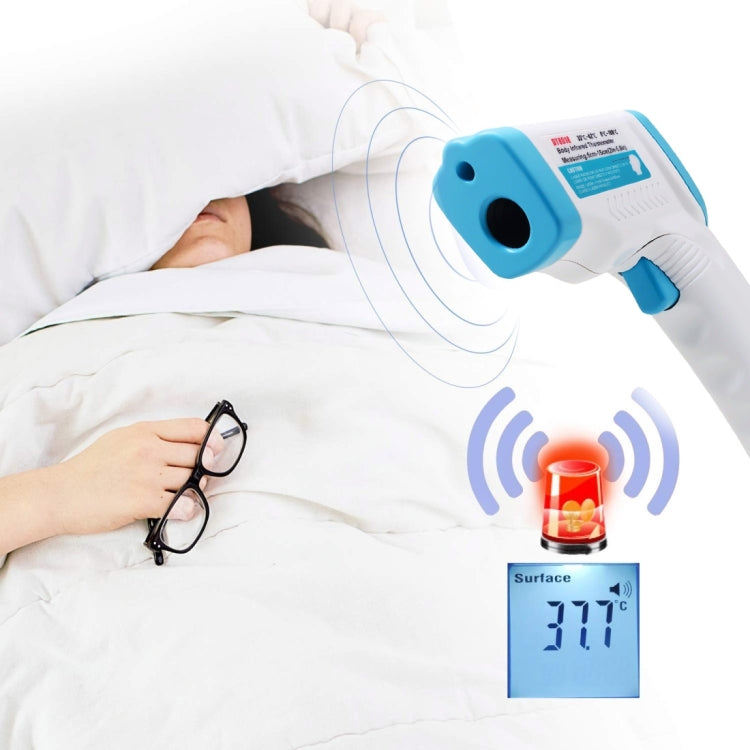 DT8018 เครื่องวัดอุณหภูมิอินฟราเรดร่างกายหน้าผากแบบไม่สัมผัส ช่วงอุณหภูมิ: 32.0 องศา C - 42.5 องศา C, XE-805B
