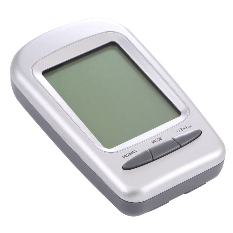 ไฮโกรมิเตอร์เครื่องวัดอุณหภูมิในร่มแบบดิจิตอล LCD พร้อมวันที่ / นาฬิกา / คำเตือนการแช่แข็ง, W240
