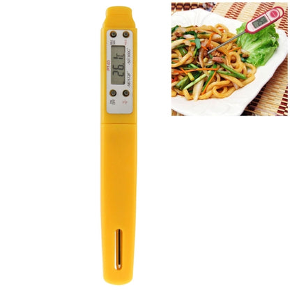 เครื่องวัดอุณหภูมิอาหารดิจิตอล LCD, อุณหภูมิ: -50 ถึง 300 องศาเซลเซียส, Food Thermometer