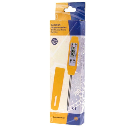 เครื่องวัดอุณหภูมิอาหารดิจิตอล LCD, อุณหภูมิ: -50 ถึง 300 องศาเซลเซียส, Food Thermometer