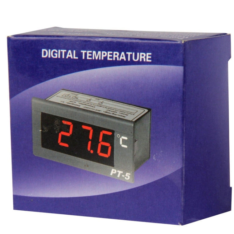 PT-5 Digital LCD Probe ตู้เย็นตู้แช่แข็งเครื่องวัดอุณหภูมิ Thermograph สำหรับตู้เย็น, อุณหภูมิ: -40 ถึง 110 องศาเซลเซียส, PT-5