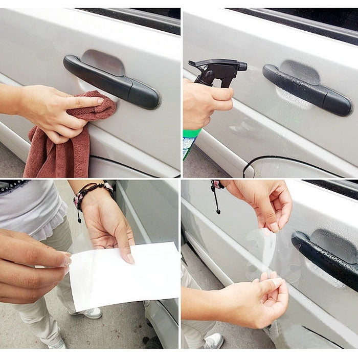 ฟิล์มป้องกัน PCS 40 ชิ้นสำหรับมือจับรถยนต์, Film for Car Handle