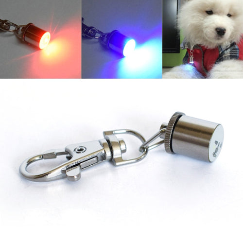รูปแบบใหม่รูปทรงกระบอกสัตว์เลี้ยงสุนัขสองสีกระพริบจี้แขวนเครื่องประดับ, Blinking Pendant