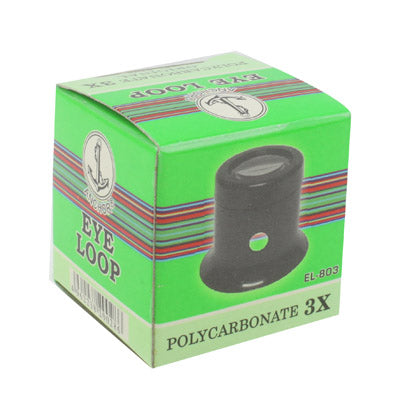 เครื่องมือซ่อมนาฬิกาโพลีคาร์บอเนต Eye Loop 3X / แว่นขยาย Loupe, Watch Magnifier