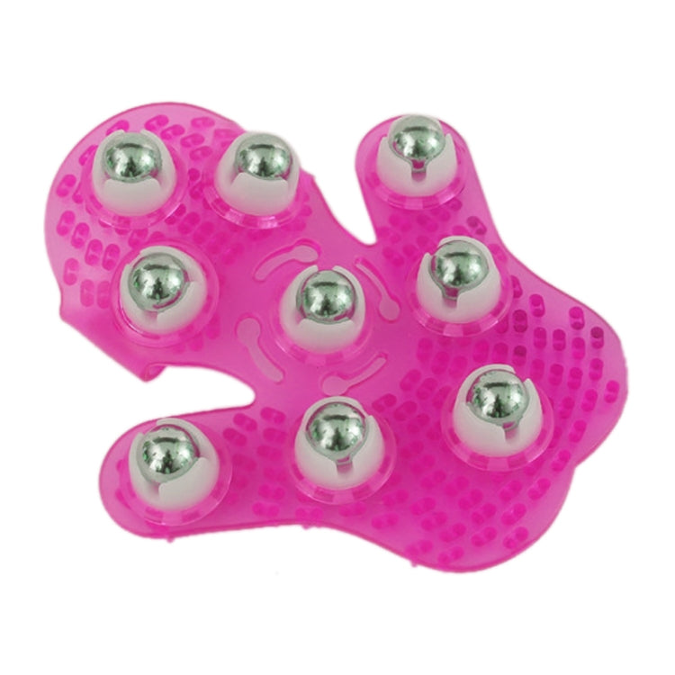 เครื่องนวดเส้นเมอริเดียนลูกบอลมือถือรูปฝ่ามือหนา, Nine balls Magenta, Nine balls Blue