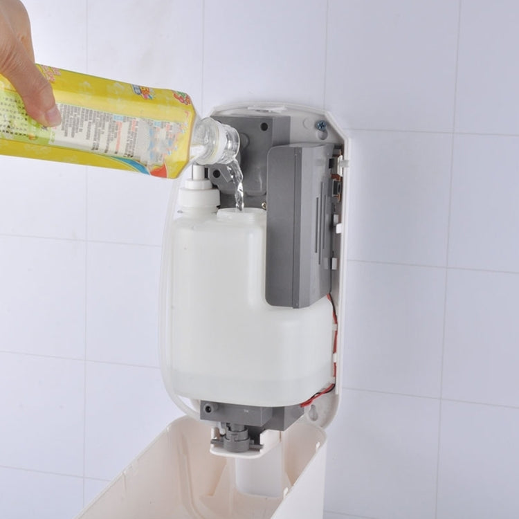 F1304 1000ML เครื่องจ่ายสบู่เหลวฆ่าเชื้อเซ็นเซอร์อินฟราเรดอัตโนมัติแบบสัมผัส, F1304