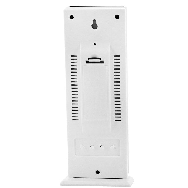 HTC-8 Luminous LCD Digital LED Night Light เครื่องวัดอุณหภูมิเครื่องวัดความชื้นสัมพัทธ์แบ็คไลท์พร้อมนาฬิกาปลุก / วันที่ / นาฬิกา / ปฏิทิน, HTC-8