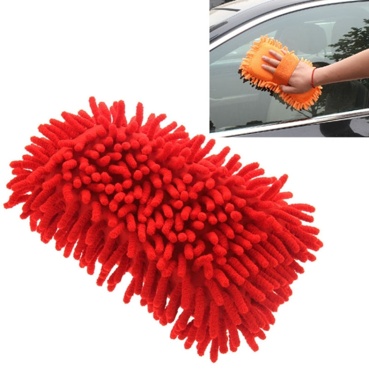 Ultrafine Fiber Chenille Anthozoan ถุงมือล้างรถอเนกประสงค์แปรงรถเมจิก (การจัดส่งสีแบบสุ่ม), Magic Car Brush