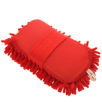 Ultrafine Fiber Chenille Anthozoan ถุงมือล้างรถอเนกประสงค์แปรงรถเมจิก (การจัดส่งสีแบบสุ่ม), Magic Car Brush