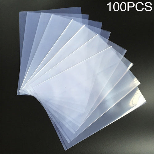 เครื่องซีลปิดปากถุง PCS 100 ชิ้น ถุงพลาสติกใสพิเศษพร้อมโลโก้และการออกแบบที่กำหนดเอง ขนาด: 18 ซม. x 26 ซม., 17cm x 26cm