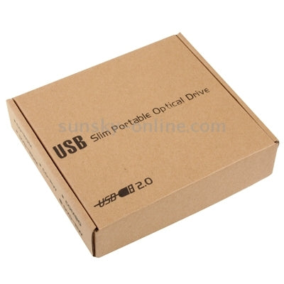 แล็ปท็อป USB 2.0 Slim Portable Optical DVD / CD Rewritable Drive (SATA), SATA