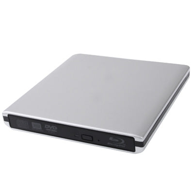 USB 3.0 อลูมิเนียมอัลลอยด์แบบพกพา DVD / CD ไดรฟ์ Blu-ray ที่เขียนซ้ำได้สำหรับ 12.7 มม. SATA ODD / HDD, Plug and Play, Blu-ray Drive (Silver), Blu-ray Drive (Red)