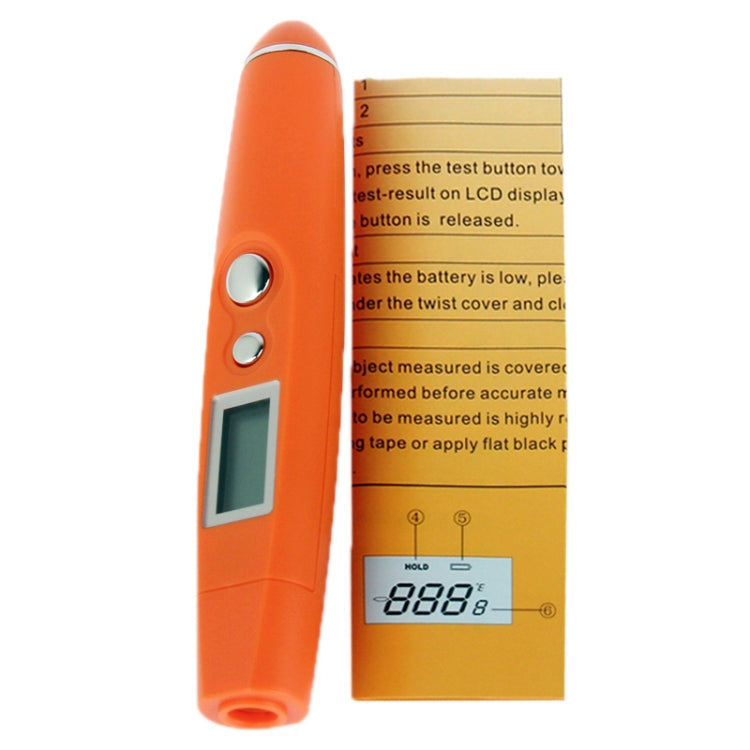 เครื่องวัดอุณหภูมิอินฟราเรดแบบไม่สัมผัสแบบพกพา LCD, Non-Contact