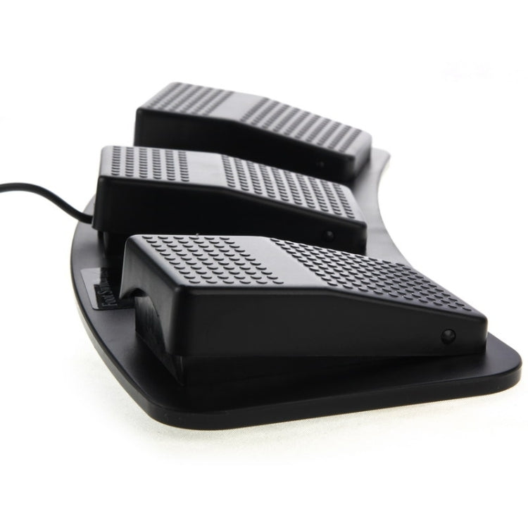 สวิตช์เท้าเหยียบ Triple Action ของ PC USB, 2 Foot Switch
