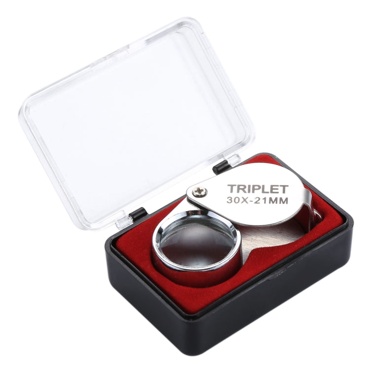 แว่นขยายเครื่องประดับขนาดเล็กแบบพกพา 30X, 30X