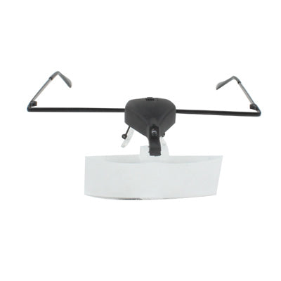 แว่นขยาย 1.5X / 2.5X / 3.5X พร้อมไฟ LED, 3 Lens 1.5X-3.5X  (Black)