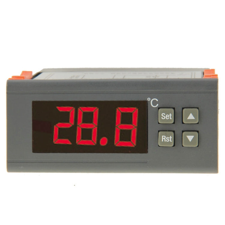 RC-110M เครื่องควบคุมอุณหภูมิแบบดิจิตอล LCD เครื่องควบคุมอุณหภูมิเทอร์โมคัปเปิลพร้อมเซนเซอร์เครื่องวัดอุณหภูมิช่วงอุณหภูมิ: -40 ถึง 110 องศาเซลเซียส
