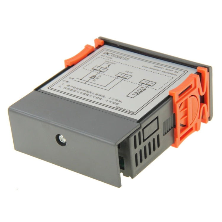 RC-210M เครื่องควบคุมอุณหภูมิแบบดิจิตอล LCD เครื่องควบคุมอุณหภูมิเทอร์โมคัปเปิลพร้อมเซนเซอร์เครื่องวัดอุณหภูมิช่วงอุณหภูมิ: -40 ถึง 110 องศาเซลเซียส