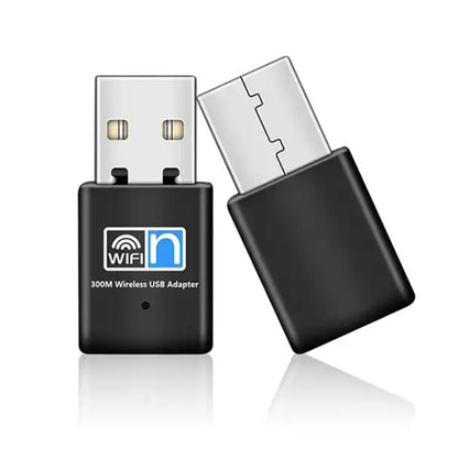 300Mbps Wireless 802.11N USB เครือข่ายอะแดปเตอร์การ์ดนาโน, Card Adapter