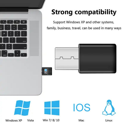 300Mbps Wireless 802.11N USB เครือข่ายอะแดปเตอร์การ์ดนาโน, Card Adapter