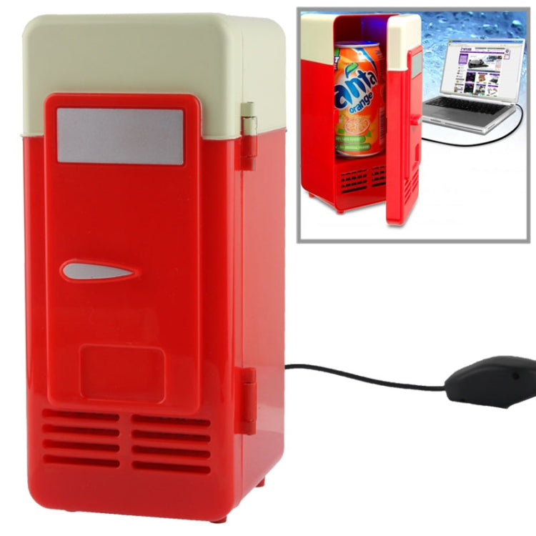 Mini USB PC ตู้เย็นเครื่องดื่ม / กระป๋องเครื่องดื่มระบายความร้อน / เครื่องทำความร้อน