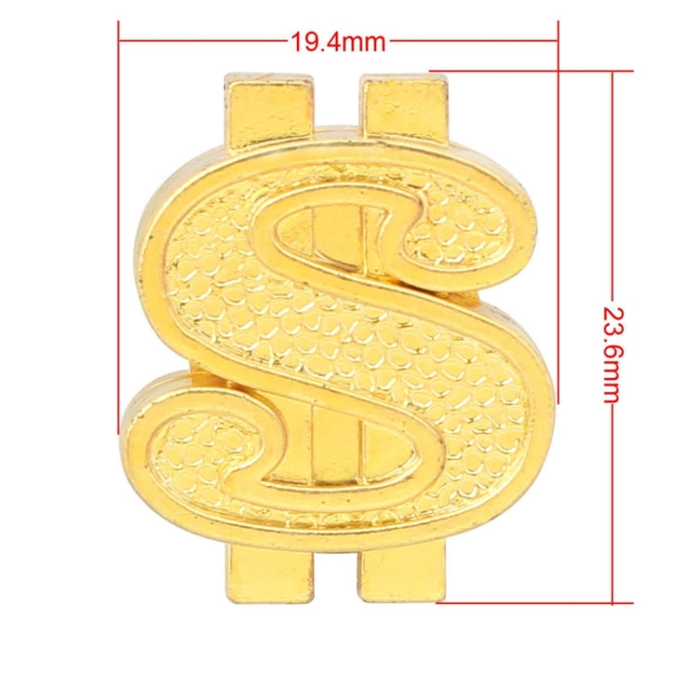 ฝาปิดวาล์วยางรถยนต์พลาสติกสไตล์ดอลลาร์สากล 8 มม. แพ็ค 4 ชิ้น, Dollar Style