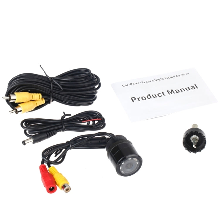 กล้องมองหลังรถยนต์เซ็นเซอร์ LED E325, รองรับเลนส์สี / ฟังก์ชั่นเซ็นเซอร์มองเห็นได้ 120 องศา / กันน้ำและกลางคืน, เส้นผ่านศูนย์กลาง: 30 มม., E325