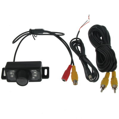 7 LED IR อินฟราเรดกันน้ำ Night Vision แบบมีสายเลนส์สั้น DVD มุมมองด้านหลังพร้อม Scaleplate รองรับการติดตั้งใน Car DVD Navigator หรือ Car Monitor มุมมองที่กว้าง: 140 องศา (YX002), YX002