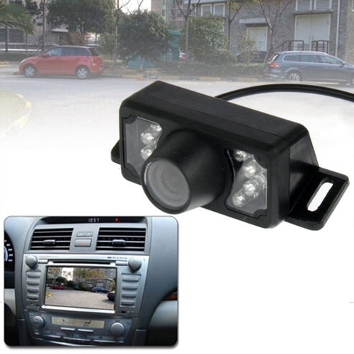 7 LED IR อินฟราเรดกันน้ำ Night Vision เลนส์สั้นไร้สาย DVD มุมมองด้านหลังพร้อมสเกลเพลท, รองรับการติดตั้งใน Car DVD Navigator, มุมมองที่กว้าง: 140 องศา (WX002), WX002