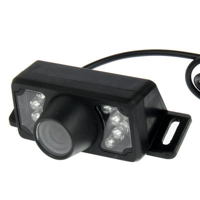 7 LED IR อินฟราเรดกันน้ำ Night Vision เลนส์สั้นไร้สาย DVD มุมมองด้านหลังพร้อมสเกลเพลท, รองรับการติดตั้งใน Car DVD Navigator, มุมมองที่กว้าง: 140 องศา (WX002), WX002