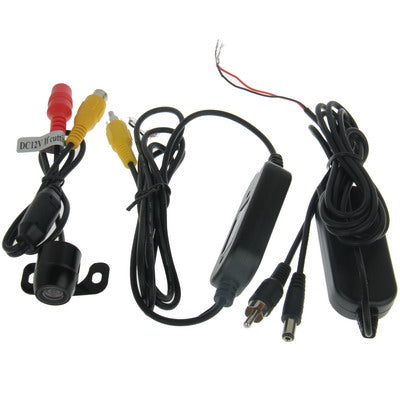 กล้องมองหลัง DVD ผีเสื้อไร้สายกันน้ำพร้อมสเกลเพลทรองรับการติดตั้งใน Car DVD Navigator หรือ Car Monitor มุมมองที่กว้าง: 170 องศา (WX003), WX003