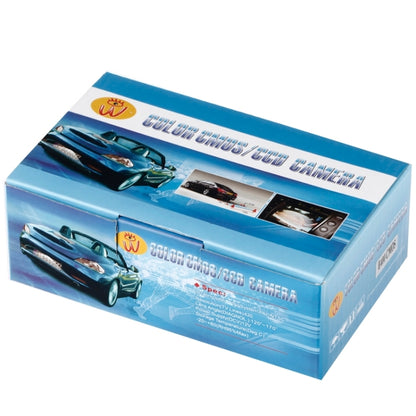E400 กันน้ำ 2 LED สี CMOS/CCD Auto Car กล้องมองหลังสำหรับที่จอดรถสำรองความปลอดภัย, E400