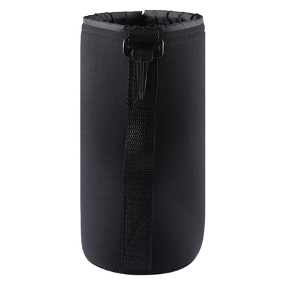 กระเป๋าใส่เลนส์กล้อง Neoprene SLR พร้อมคาราบิเนอร์ ขนาด: 10x22ซม, Size: 10x22cm