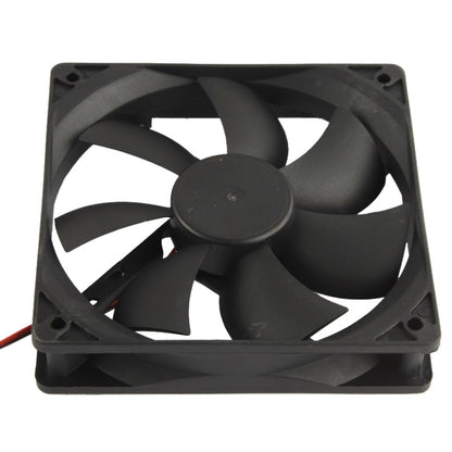 พัดลมระบายความร้อน 4 พินขนาด 120 มม. พร้อมขั้วต่อคู่, 120mm 4-pin