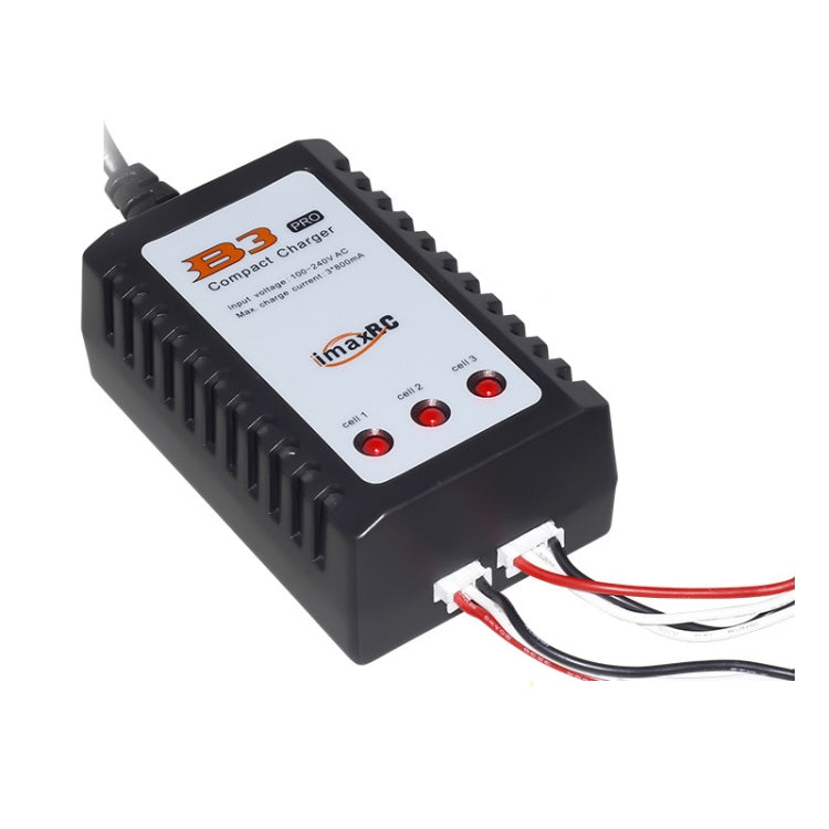 เครื่องชาร์จบาลานซ์ขนาดกะทัดรัด ImaxRC B3 LiPo, EU Plug