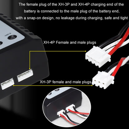 เครื่องชาร์จบาลานซ์ขนาดกะทัดรัด ImaxRC B3 LiPo, EU Plug