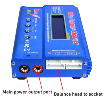iMAX B6 เครื่องชาร์จแบตเตอรี่แบบดิจิตอล RC Lipo NiMH, W303