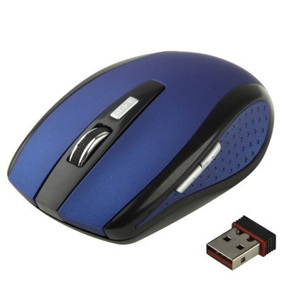 2.4 GHz 800 ~ 1600 DPI เมาส์ออปติคัลไร้สาย 6D พร้อมตัวรับสัญญาณ USB ขนาดเล็ก Plug and Play ระยะการทำงานสูงสุด 10 เมตร