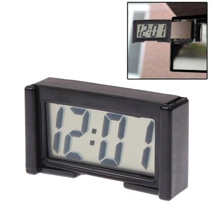 LCD Digital Electronic Car Clock อุปกรณ์ตกแต่งภายในรถยนต์วันที่ปฏิทินแสดงเวลา, Car Time Display