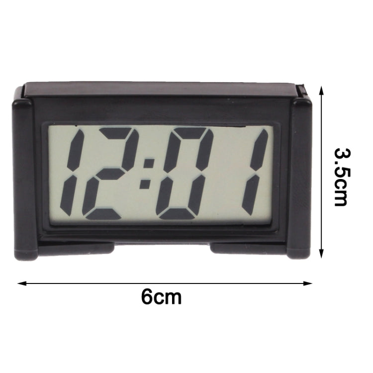 LCD Digital Electronic Car Clock อุปกรณ์ตกแต่งภายในรถยนต์วันที่ปฏิทินแสดงเวลา, Car Time Display