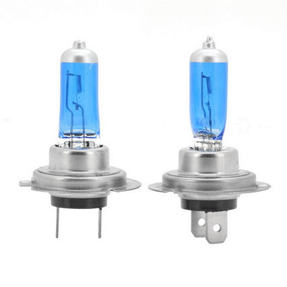 ไฟหน้ารถฮาโลเจน H7, แสงสีขาว 2400 ลูเมน, 12V / 100W 6000K, H7